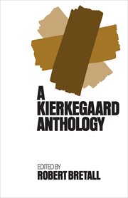 A Kierkegaard anthology cover image