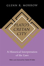 Plato's Cretan City : A Historical Interpretation of the Laws cover image