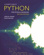A Student's Guide to Python for Physical Modeling cover image