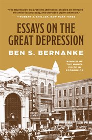 Essays on the great depression cover image