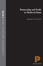 Partnership and Profit in Medieval Islam cover image