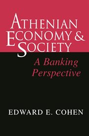 Athenian economy and society. A Banking Perspective cover image