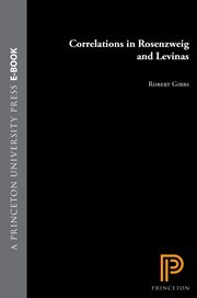 Correlations in Rosenzweig and Levinas cover image
