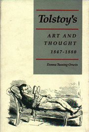 Tolstoy's art and thought, 1847-1880 cover image