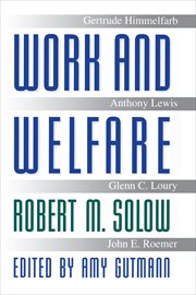Work and Welfare : University Center for Human Values cover image