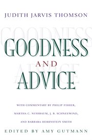 Goodness and advice cover image