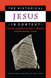 The historical Jesus in context cover image
