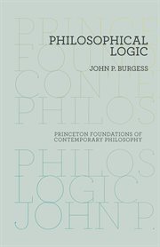 Philosophical logic cover image