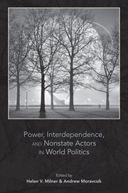 Power, interdependence, and nonstate actors in world politics cover image