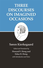 Three discourses on imagined occasions cover image