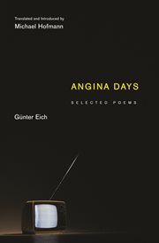 Angina days : selected poems cover image