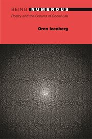 Being numerous. Poetry and the Ground of Social Life cover image