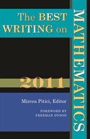 The best writing on mathematics 2011 cover image