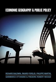 Economic Geography and Public Policy cover image