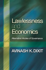 Lawlessness and economics. Alternative Modes of Governance cover image