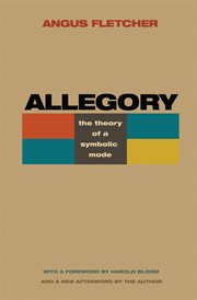 Allegory : the theory of a symbolic mode cover image