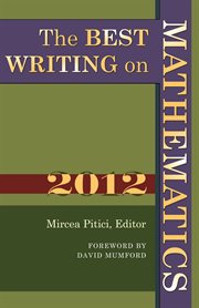 The best writing on mathematics 2012 cover image