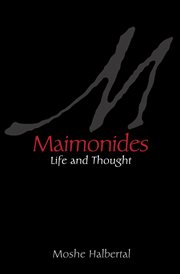 Maimonides. Life and Thought cover image