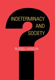 Indeterminacy and society cover image
