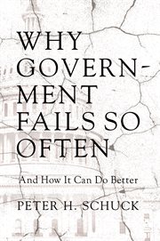 Why Government Fails So Often : And How It Can Do Better cover image
