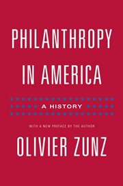Philanthropy in america. A History cover image
