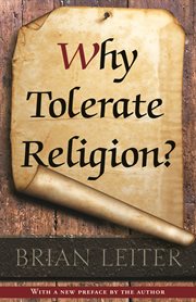Why tolerate religion? cover image