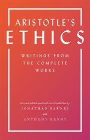 Aristotle's ethics. Writings from the Complete Works cover image