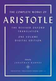 The Complete Works of Aristotle : Bollingen cover image