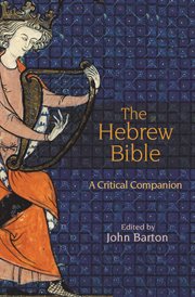 The Hebrew Bible : a critical companion cover image