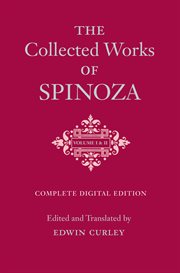 The Collected Works of Spinoza, Volumes I and II cover image