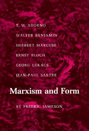 Marxism and form. 20th-Century Dialectical Theories of Literature cover image
