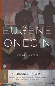 Eugene Onegin : A Novel in Verse: Text (Vol. 1) cover image