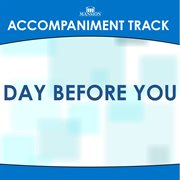 Day Before You (Accompaniment Track) cover image