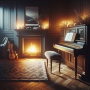 Classical Piano Relaxation: By The Fireplace cover image