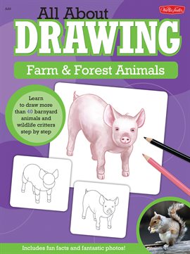 Cover image for All About Drawing Farm & Forest Animals