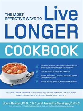 Imagen de portada para The Most Effective Ways To Live Longer Cookbook
