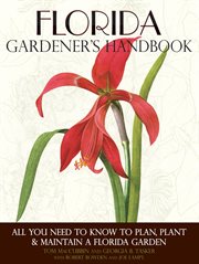 Florida gardener's handbook cover image