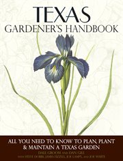 Texas gardener's handbook cover image
