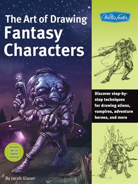 Cover image for The Art Of Drawing Fantasy Characters