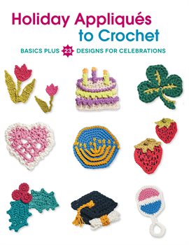 Cover image for Holiday Appliques to Crochet