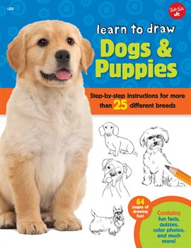 Cover image for Learn to Draw Dogs & Puppies
