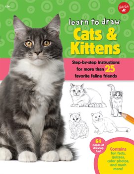 Cover image for Learn to Draw Cats & Kittens