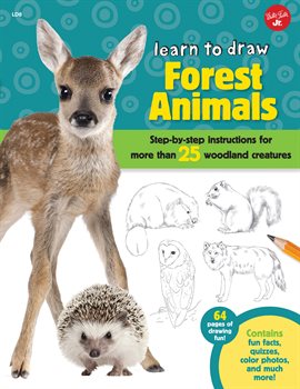 Umschlagbild für Learn to Draw Forest Animals