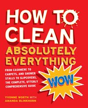 How to Clean Absolutely Everything : From cashmere to carpets, and shower stalls to slipcovers, the complete, utterly comprehensive guide cover image