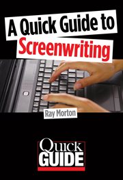 A quick guide to screenwriting cover image