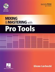 Mixing and mastering with Pro Tools cover image