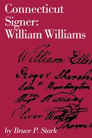 Connecticut Signer : William Williams cover image