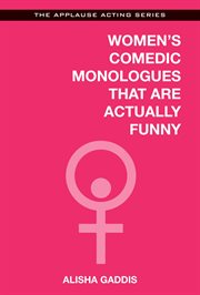 Women's comedic monologues that are actually funny cover image