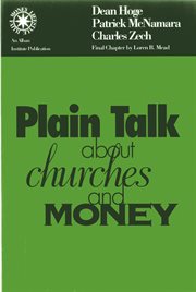 Plain Talk about Churches and Money : Money, Faith and Lifestyle cover image