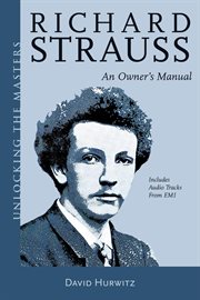 Richard strauss. An Owner's Manual cover image